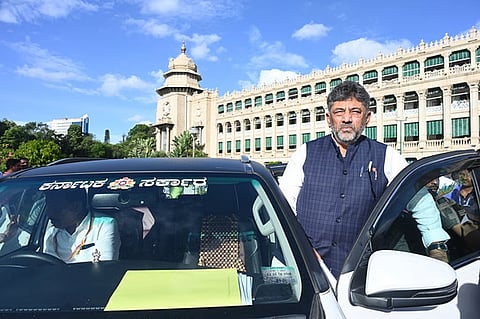 Chief minister D K Shivakumar