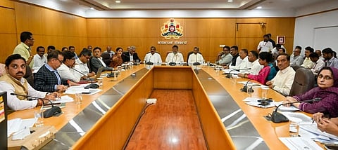 Cabinet meeting under D K Shivakumar