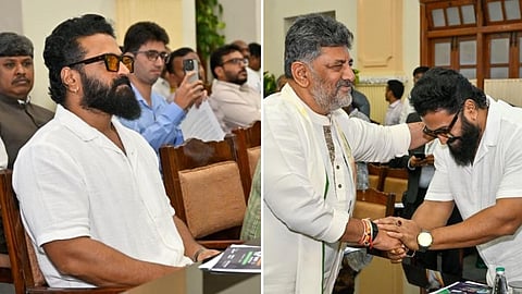 Rishabh shetty- DK Shivakumar