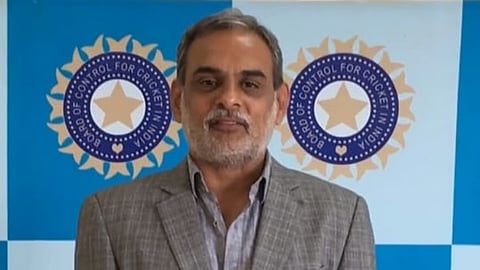 KSCA secretary Santosh Menon
