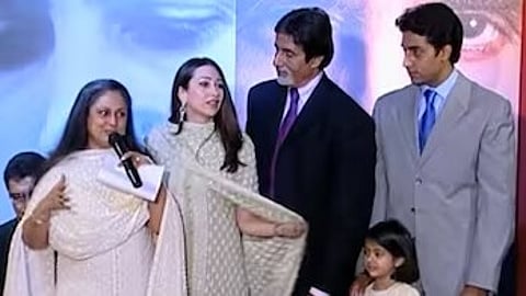Karisma Kapoor with Abhishek Bachchan