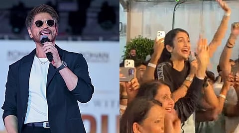 Fan and Sharukh Khan in Mangaluru