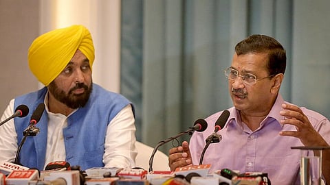 Punjab CM bhagavant mann- Aravind kejriwal