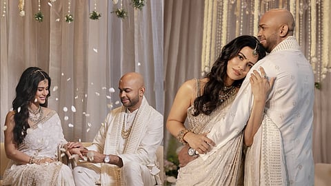 Actress Sharmiela Mandre, Sudhan Sundaram get engaged