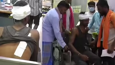 Injured Treatment at Hospital