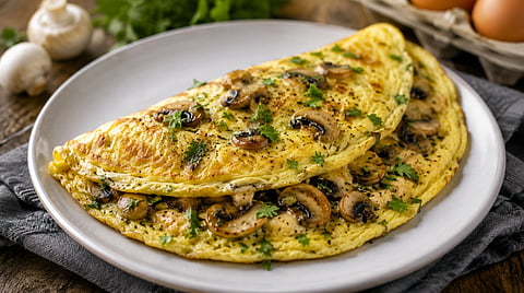 Mushroom Omelette