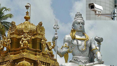 Temple, CCTV (file photo)