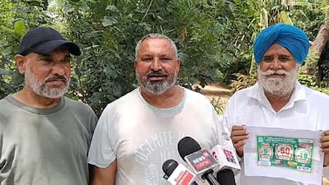 Punjab farmer wins Rs 50 lakh in lottery