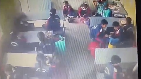 student died after collapsing inside his classroom at a private school