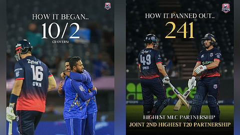 Washington Freedom Won by 6 wickets against MI New York