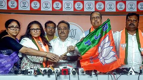 3 former MPs elected unopposed to Rajya Sabha on BJP tickets