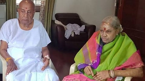 H D Deve Gowda's wife Chennamma