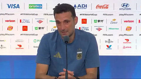 Argentina Coach Lionel Scaloni