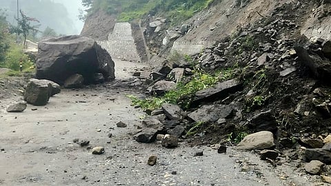 The suspension applies to pilgrim movement on routes to Kedarnath, Badrinath, Gangotri and Yamunotri, officials said