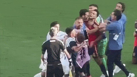 Massive Fight After FIFA World Cup Final