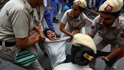 Woman injured during CJP protest on ventilator at Hospital in New Delhi