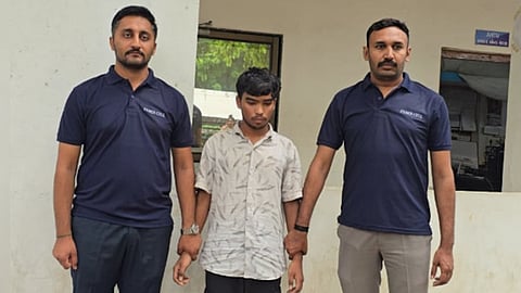 The accused, arrested on Monday, has been identified as Rohit Virendra Singh Shakya