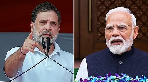 Rahul Gandhi-Narendra Modi