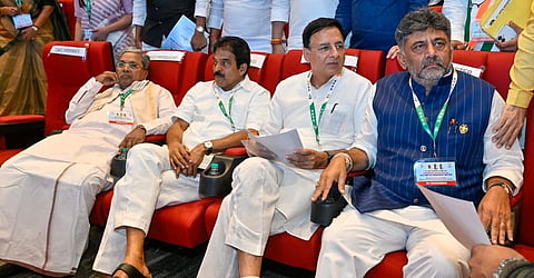 briefing session for AICC Observers deputed to Karnataka for the Sangathan Srijan Abhiyan in Bengaluru today
