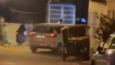 Cab driver flees after dragging man on car bonnet for 1 km