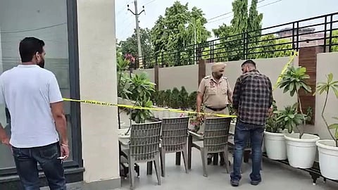 Petrol bomb attack on BJP district office in Sangrur, Punjab