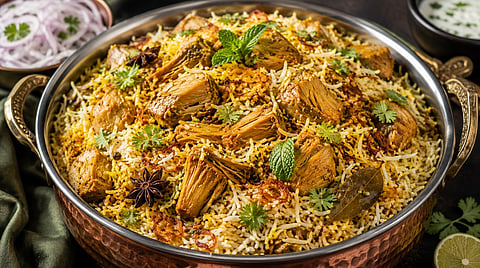 Jackfruit biryani