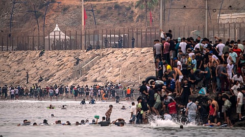 migrants to Ceuta