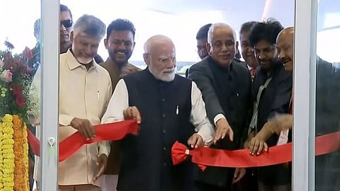 PM Modi Inaugurates Bhogapuram Airport
