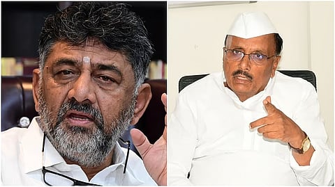 D K Shivakumar and B R Patil