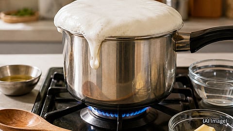 Stop Milk From Boiling Over On Gas Stove