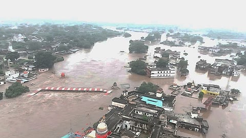 The unprecedented rise in the river also damaged a major portion of the nearly 300-metre-long bridge connecting Ramghat