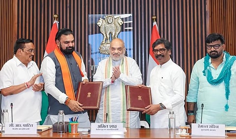Bihar-Jharkhand signed a water-sharing agreement for the Sone River