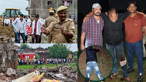 UP Kaushambi Firecracker Factory Blast