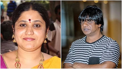 Duniya Vijay and Nagaratna(File photo)