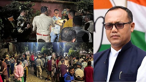 Bomb Explodes Near Gate of Manipur Congress MLA Keisham Meghachandra Singh's Residence
