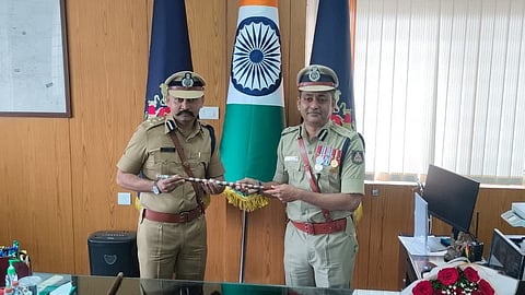 Prakash Nikkam takes charge as Belagavi Police Commissioner
