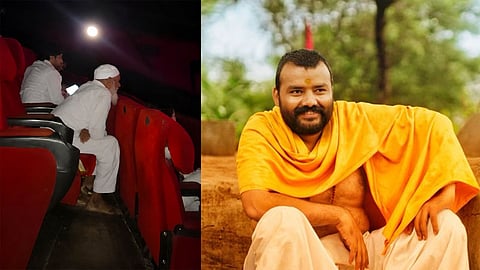 Muslim man watches Hanuman Ansh barefoot