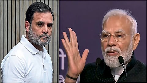 Rahul Gandhi, Narendra Modi