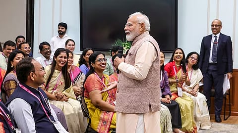PM Modi interaction