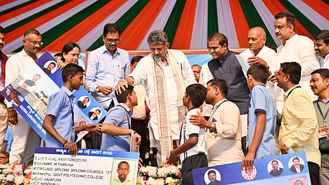 Karnataka CM DK Shivakumar announces a 7.5 percent internal reservation for government school students