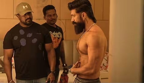 Yash in workout