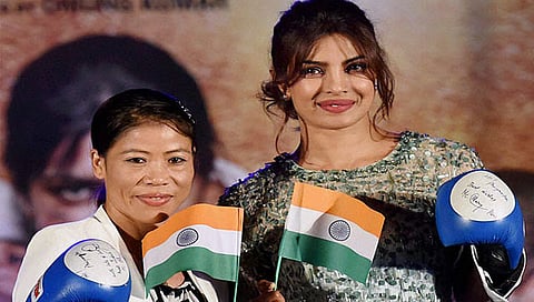 mary kom and priyanka chopra