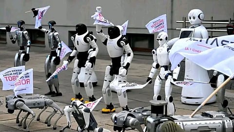 Robots Take to Streets in Poland Demanding Strict AI Regulations to Protect Human Jobs