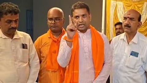 Hindu outfit Leader Mahesh