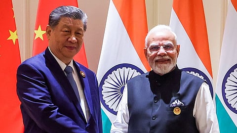 China president Xi jinping- Narendra Modi