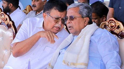 K N Rajanna and Siddaramaih