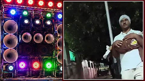 Child falls ill due to DJ sound