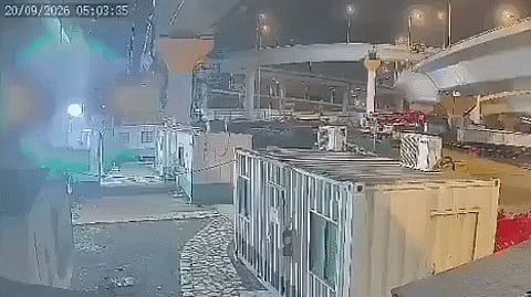 BMW crashes on Mumbai Coastal Road