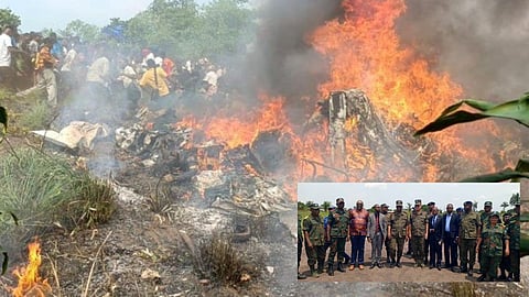 DR Congo Military Plane Crash: Two Top Generals Among 14 Killed in Tragic Incident