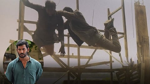 Actor Vishal Krishna injured in Goa during stunt performance